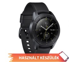 Használt Okosóra Samsung Galaxy Watch eSIM R815 - 42 mm - LTE - Fekete